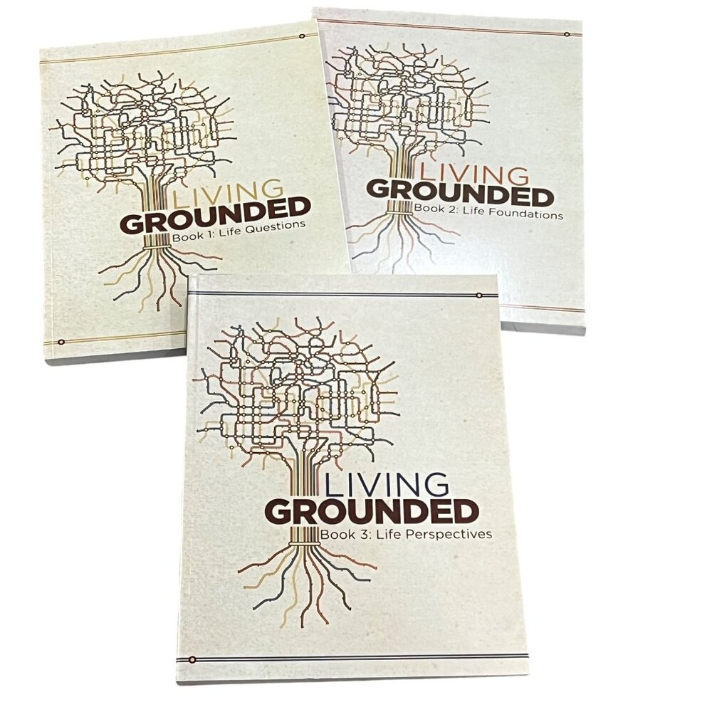 Living Grounded Series Book Set 1-3 Operation Timothy Bible Study Set New